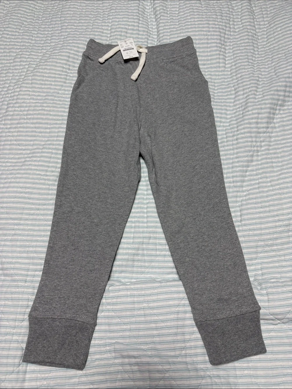 Crewcuts Gray Kids Drawstring Joggers 6